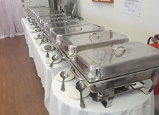 10 X 9LITRE RECTANGLE CHAFING