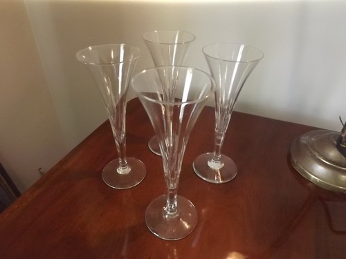 Victorian champagne flute - x,