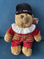 British Beefeater 14” Teddy Bear 2005 Keel Toys Soft Toy Plush With Tags