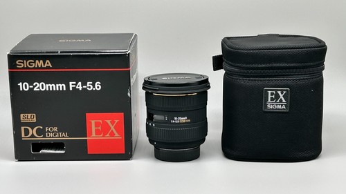 Sigma 20mm 6 ex - f/4-5.6, dc