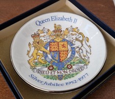 1977 China Plate Silver