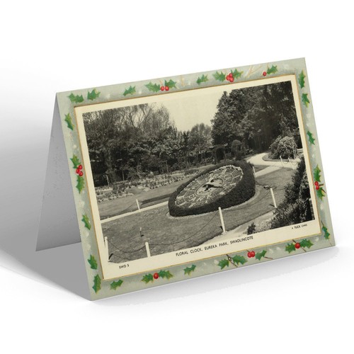 Xmas notelet vintage - notelet,