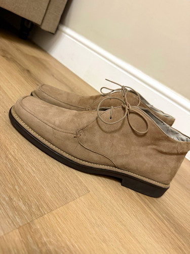 Hugo boss men beige - men's, suede