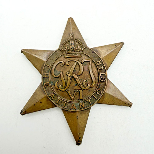 Genuine ww2 atlantic star - ww2,
