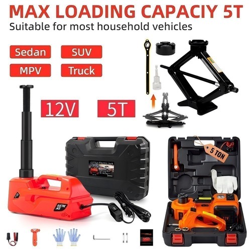Electric car jack - car, with