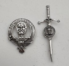 Clan Menzies Pewter Kilt Pin