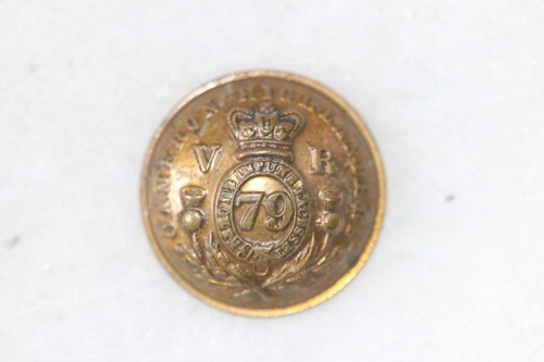 British army uniform button - british,