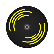 Disc Wheel Spiral Sticker Set | Aero Cover Custom Decal - Time Trial, Triathlon