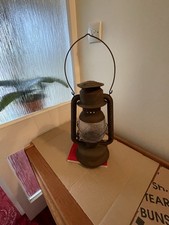 VINTAGE HURRICANE LAMP STORM LANTERN BY BEACON GERMANY NICE STYLE PIECE