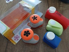 Paper Punches Bundle Tonic Studios & Others x5 Flowers Petals Heart Paper Craft