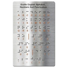 Braille Letter Board with