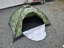 Fishing Tent Camouflage 6ft X 4.5ft. 1 Hook Missing From Roof Cover +.small Rip