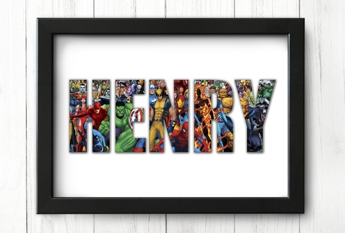 Personalized marvel birthday - personalized,
