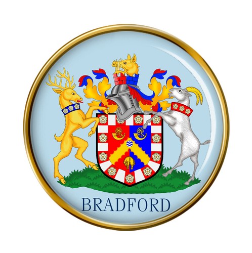 Bradford pin badge - bradford,