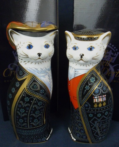 Pair royal crown derby - pair,