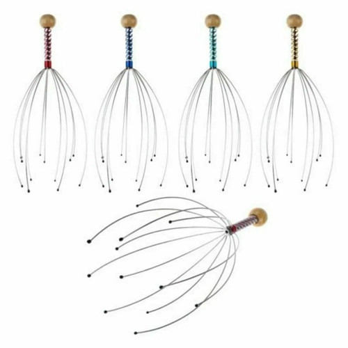 Head scalp massager metal - massager,