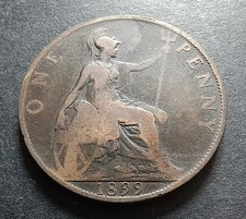 1899 One Penny - Queen