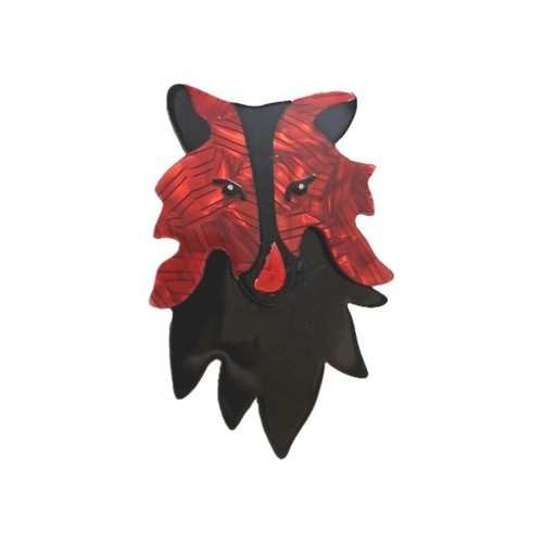 Lea stein genuine collie head - genuine,