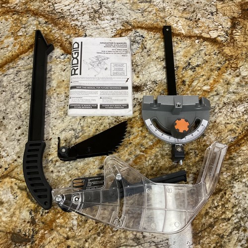 Rigid table saw r4513 - table, miter