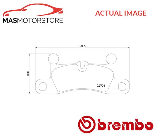 Brake pads set braking pad - brake,