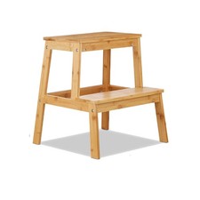 Bamboo Wooden Step Stool