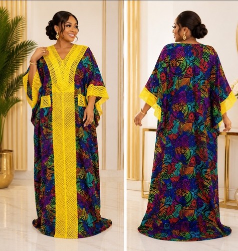 Women african ankara kaftan - women's,
