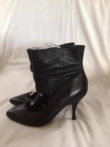 Bertie black leather - bertie, ankle