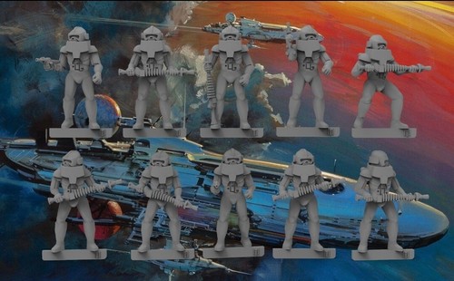 Starguard robot antagonist x10 - antagonist,