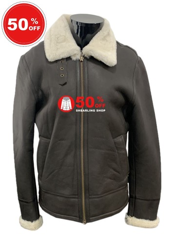 Mens aviator flying - b3, brown