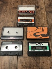 3 X Sony CASSETTE TAPES CHF90 UX90 BHF90