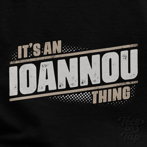 Ioannou thing t shirt - it's, an