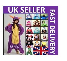 Unisex Adult Animal Onsie1 Onesie22 Anime Cosplay Pyjama Kigurumi Fancy Dress UK