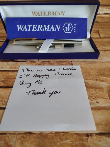 Waterman fountain pen paris - waterman,