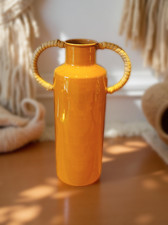 Mustard Yellow Glazed Ceramic