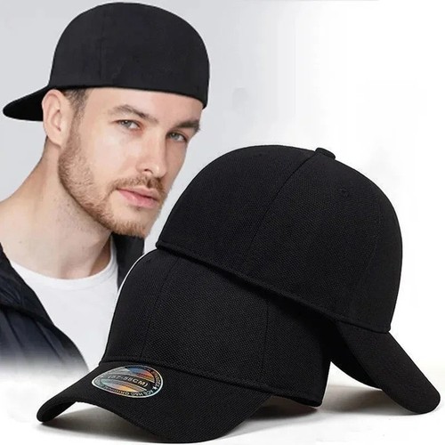 Fitted baseball cap - fitted, closed