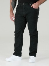 Duke Big Mens Black Stretch