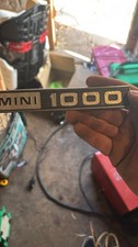 Mini 1000 Rear Boot Lid Badge Classic Mini Austin Rover British Leyland Emblem 