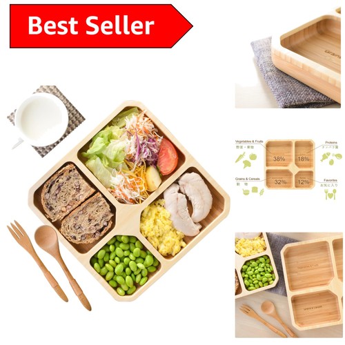 Elegant bamboo portion control - bamboo,