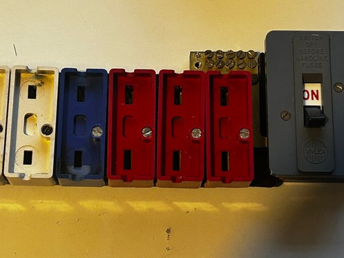 Wylex amp fuse board socket - amp,