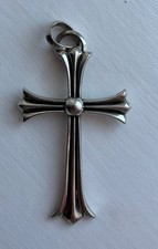 chrome hearts geniune silver sterling kneclase charm 925