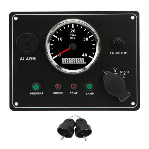 Marine boat instrument panel - instrument,