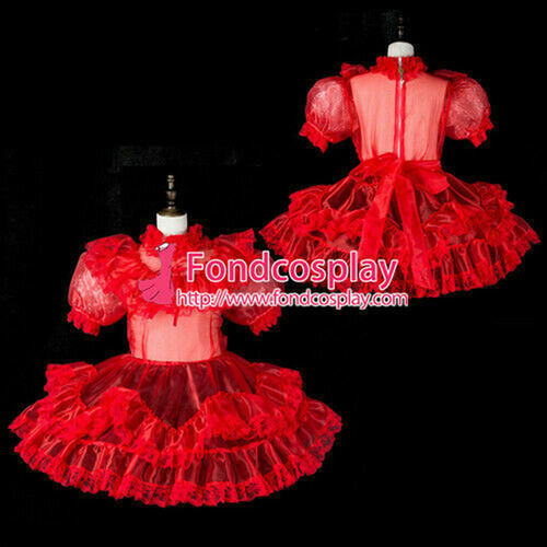 Sissy maid organza dress - maid,