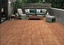 TILES JOBLOT 82: Quarry tile-look Terracotta Non-slip Floor Tiles 33x33 40sqm