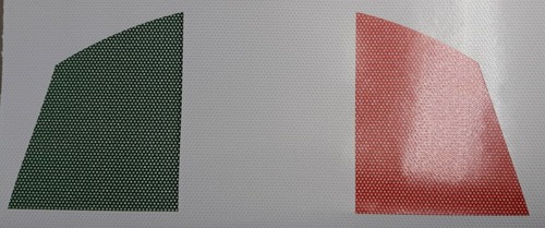 Italian flag fly screen one
