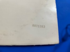 The Beatles White Album Vinyl 1968 #0071263 With Poster And 4 Photos