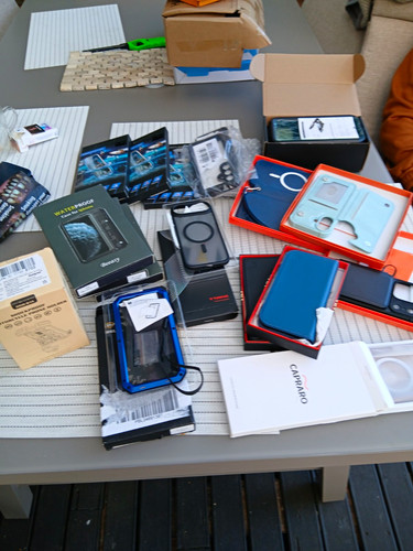 Joblot phone cases - x, 25