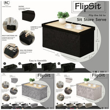Ottoman Storage Box Crushed