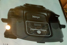 Air fryer-Ninja foodi mini OP100UK Black4.7L multifunction cooker1460W