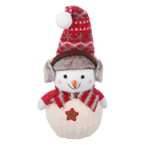 Snowman christmas table decor - snowman,