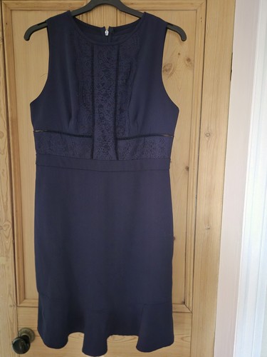 Linea navy shift dress - linea,